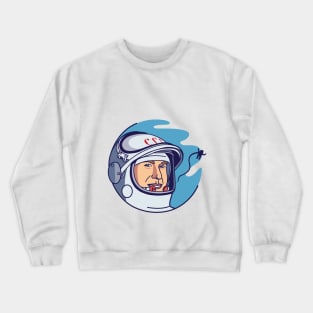 Alexey Leonov- first spacewalk Crewneck Sweatshirt